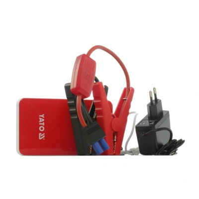 Bild av YATO YT 83080 Chargeur de batterie avec aide au démarrage, portable 6, 12 7,5