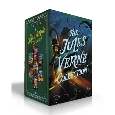 Bild av the Jules Verne Collection (Boxed Set): Journey to Center of Earth; Around World In Eighty Days; Search Castaways; Twenty ... Moon and Moon; Off on a Comet
