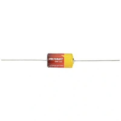 Bild av Voltbraft ER 14250 AX specialbatteri 1/2 AA axial lödstift litium 3,6 V 1 200 mAh st.