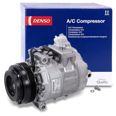 Bild av DENSO DCP05039 Compresseur De Climatisation 7SBU16C 12 PAG 46 R 134a avec embrayage magnétique BMW: 3 Coupe, Berline, X3