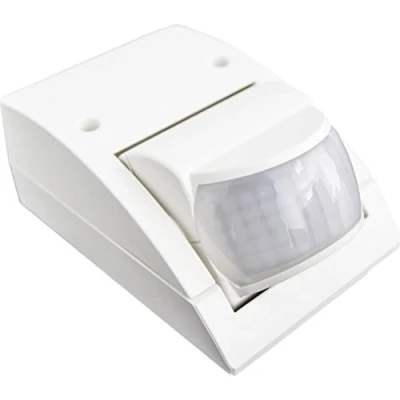 Bild av Steinel Uk Ltd Infraröd rörelsedetektor är 2160 vit, 160 sensor svängning, max 12 m, skymningssensor, IP54, 600 W