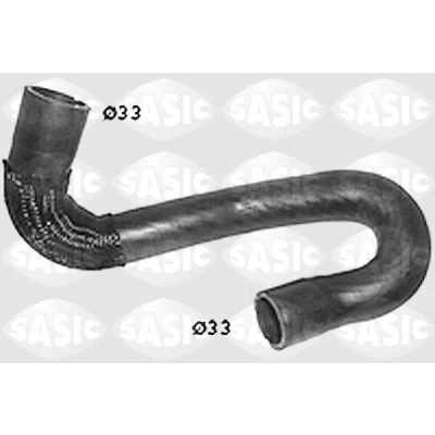 Bild av SASIC SWH6770 Durite De Refroidissement droite, supérieur OPEL: Zafira A, Astra G CC, Coupe