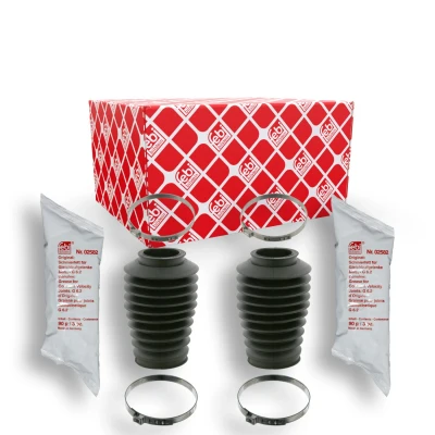Bild av FEBI BILSTEIN 14402 Jeu de joints soufflets, direction Caoutchouc Essieu avant gauche, droit avec graisse colliers OPEL: Vectra A CC