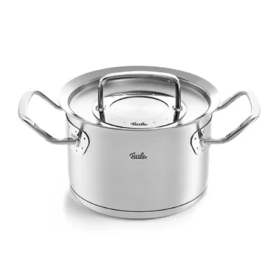 Bild av Fissler Original Profi Collection/rostfritt stål kastrull (Ø 16 cm, 2,1 l) krukor inkl. metalllock, invändig skalning, tillverkad i Tyskland induktion, silver
