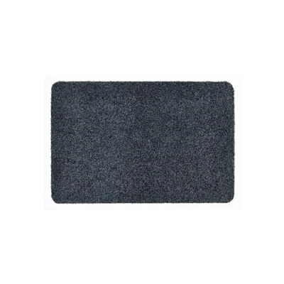 Bild av andiamo Samson tvättbar dörrmatta för inomhusbruk 60 x 100 cm antracit, bomull, kol, 60_x_100_cm
