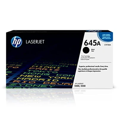 Bild av HP 645A C9730A 1 x svart tonerkassett för färg LaserJet 5500, 5550