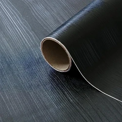 Bild av d c fix Självhäftande Folie Uni formad quadro svart 150 x 67.5 cm