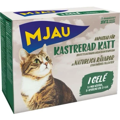 Bild av Multibox Bitar i Gelé Kastrerad Katt 8 x 85 g