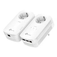 Bild av TP Link TL PA8033P Kit AV1300 3 Port Gigabit Passthrough Powerline Starter