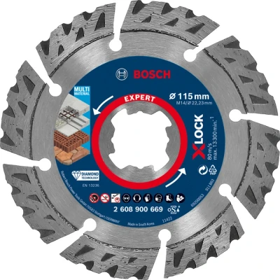 Bild av DIAMANTSKIVA XL MULTI 115MM Beijerbygg Byggmaterial