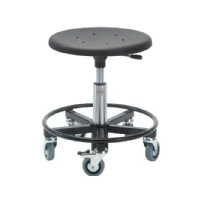 Bild av Global Roller stool sigma 400rs with footring base seat height 32 39 cm