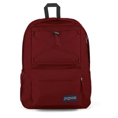 Bild av JanSport FLEX PACK Ryggsäck, 15 inch vadderat datorfack, Russet Red (Röd)