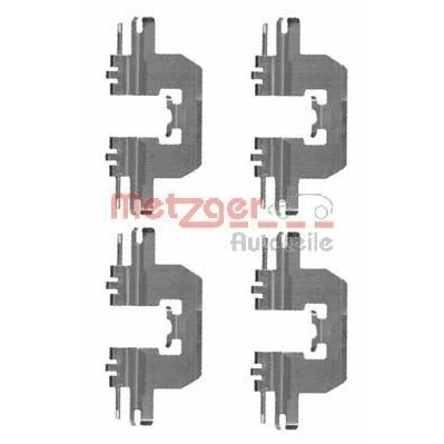 Bild av METZGER 109 1724 Kit d&#039;accessoires, plaquette de frein à disque MAZDA: MX 5 3