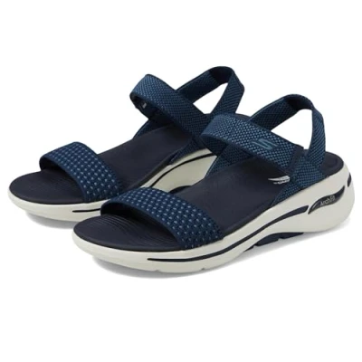 Bild av Skechers Dam Go Walk Arch Fit Sandal, Marinblå textil, 37 EU