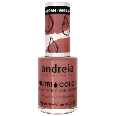 Bild av Andreia Professional NutriColor Vegansk nagellack som andas färg NC9 rosa 10.5