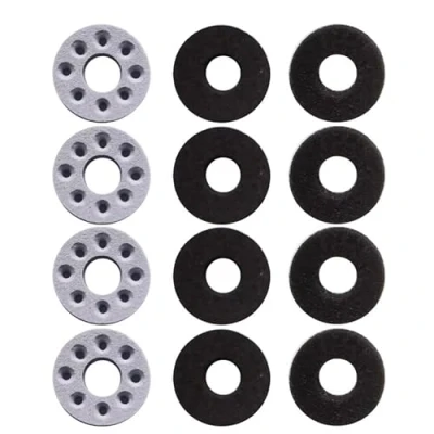 Bild av 12 PCS Precision Rings Thumbsticks,Replacement Part Thumb Grip Cap Cover, Stick Motion Control for PS5,PS4,XBox One Controller