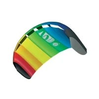 Bild av HQ Toliner Kiteboarding kite Symphony Beach 1.3 Rainbow Span 1300 mm Vindstyrka Fitness 2 6 bft
