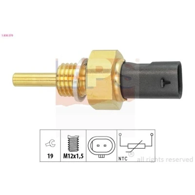 Bild av EPS 1.830.379 Sonde De Température Liquide Refroidissement OPEL: Astra J 5 portes, Insignia A 3/5 Meriva B, VAUXHALL: Mokka / X