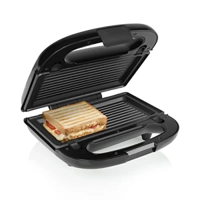 Bild av Tristar Sa, 3071 Croque, Monsieur Hällar Och Utbytbara Grillplattor, Grillplattor Grill, Matlagningsyta 22.4 x 12.5 cm, 750 W