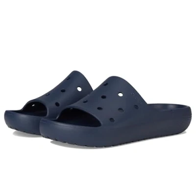 Bild av Crocs Classic Slide v2 Strandsandal unisex vuxen, Navy, 36/37 EU
