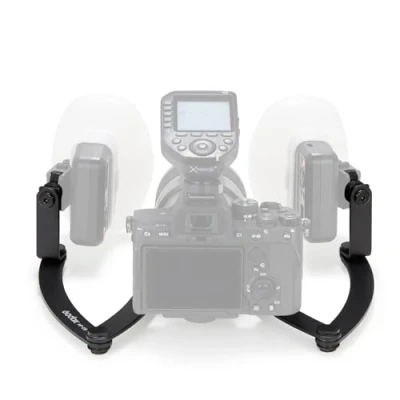 Bild av GODOX MF DB blixthållare 360 vridbar huvud, flera gånger justerbar med 1/4 tums standardskruv för tandfotografering, porträttmakrofotografering Nikon/Sony/Canon DSLR kameror