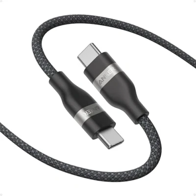 Bild av Anker Nano USB C till Kabel, 240W 1.8m Flexibel Färgglatt Flätad, Snabbladdningskabel Typ för iPhone 16/16 Pro/16 Plus/16 Pro Max, MacBook Pro/Air, iPad Galaxy S24 och Mer