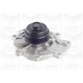 Bild av GRAF PA956 Pompe à eau avec joint d&#039;étanchéite sans couvercle mécanique Aluminium 55,4 pour système dentrainement courroie trapézoïdale nervures