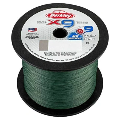 Bild av Berkley X9 Braid Low Vis Green 2000 m flätlina 0,06 mm