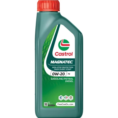 Bild av Castrol Magnatec FE 0W 20 1I Huile moteur 1608A6 PEUGEOT: 208 I 3/5 portes, 308 II 2008 Break, CITROËN: C3 III, C4 Cactus