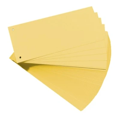 Bild av herlitz 10843613 Lappar, Gul, 10.6 x 24 cm 100 stycken