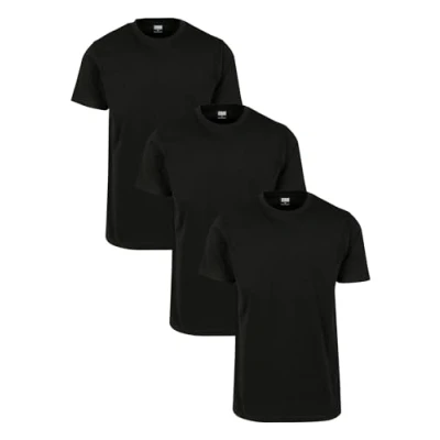 Bild av Urban Classics 3 PACK Tshirt bas black, Storlek: 4XL, Black