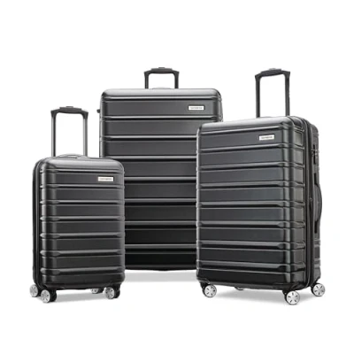 Bild av Samsonite Omni 2 hårt expanderbart bagage med spinner hjul., 3 Piece Set (CO/MED/LG)