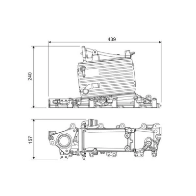 Bild av VALEO 818684 Intercooler sans vanne EGR AUDI: A4 B8 Berline, A6 C7 Avant