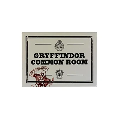 Bild av Halvmåne Bay Harry Potter Gryffindor vanligt rum kylskåpsmagnet gåva kylskåp