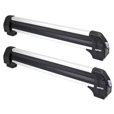 Bild av AMiO SSR 01L 02591 Porte ski pour barre de toit 4 paires skis 2 snowboards