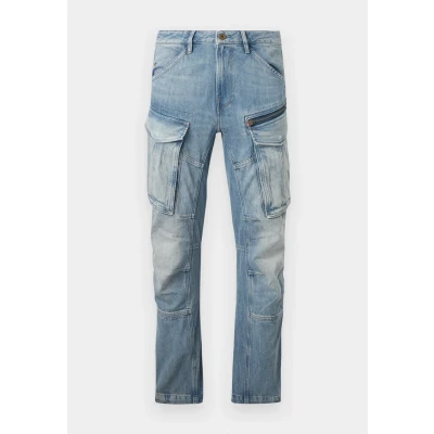 Bild av 8719965012981 Rovic Zip 3D Regular Tapered Denim, Flerfärgad (Vintage Cumulus Blue D23077 d499 h484), 32W / 30L