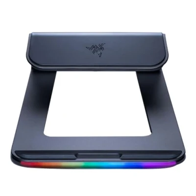Bild av Razer Laptop Stand Chroma Stativ för bärbar dator med RGB belysning USB 3.0 hubb 3 portar (18 graders lutningsvinkel, aluminium och ergonomisk design) Svart