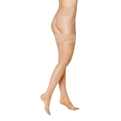 Bild av Kunert Mystique Overkneestrumpor, Storlek: 35 37, Beige