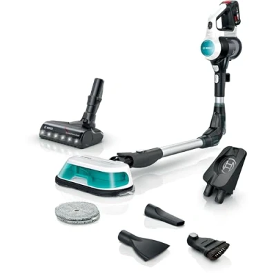 Bild av Vacuuming and mopping in one go blanc