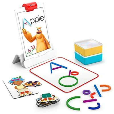 Bild av Osmo Little Genius Starter Kit for iPad 4 Educational Learning Games Ages 3 5 Phonics and Creativity (Osmo Base Included)