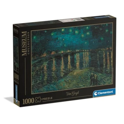 Bild av Clementoni Jigsaw Puzzle Artworks Starry Night over the Rhone 1000 pcs. Golv