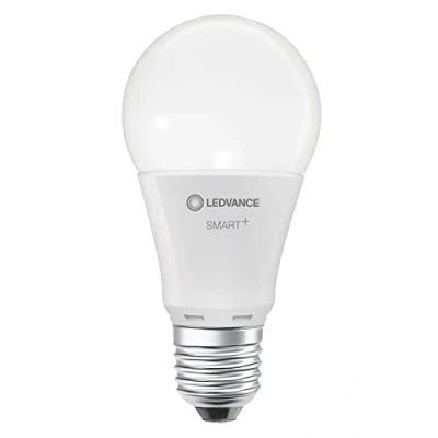 Bild av LEDVANCE smart LED lampa med WiFi teknik, bas E27, dimbar, ljus ändrar färg (27006500 K), ersätter glödlampor 75 W, SMART+ Classic Tunable White, 1 pack