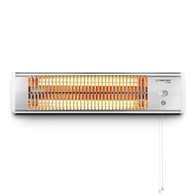 Bild av TROTEC terrassvärmare infraröd IR 1200 S värmeeffekt 600 W / fristående enhet, väggmonterad