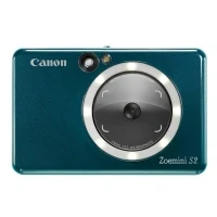 Bild av Canon Zoemini S2 Mini direktbildskamera fotoskrivare mobil bärbar väska på språng (fototryck 5 x 7,6 cm, trådlöst, inbyggt batteri, app, Bluetooth) aquamarin [+ 10 zink tryckset]