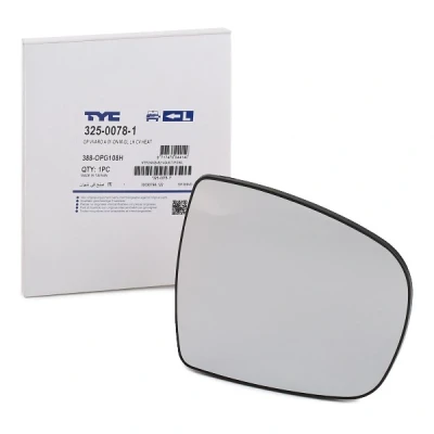 Bild av TYC 325 0078 1 Miroir De Rétroviseur gauche Partie supérieure OPEL: Vivaro A Combi, Сamion à Plateau / Сhâssis, Van