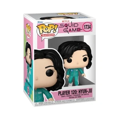 Bild av Funko POP! TV: Squid Game S3 Player 120: Hyun Ju bläckfiskspelet samlarfigur i vinyl presentidé officiella varor leksaker för barn och vuxna TV fans