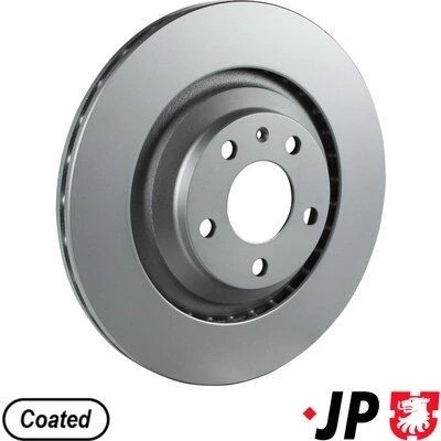 Bild av JP GROUP 1163207400 Disque de frein Essieu arrière 330 22 5 ventilé revêtu AUDI: A6 C6 Avant, Berline