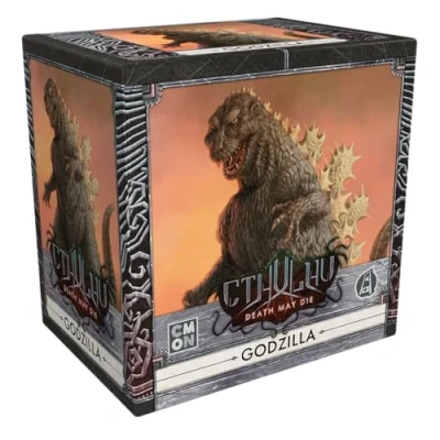 Bild av CMON, Cthulhu: Death May Die Godzilla, förlängning, expertspel, Dungeon Crawler, 15 spelare, från 14+ år, 90120 minuter, tyska, flerspråkig