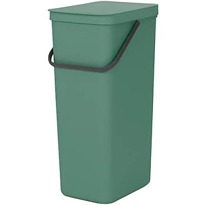 Bild av Brabantia Sort &amp; Go Recycling Mülleimer, Hink, Fir Green, 40 Liter