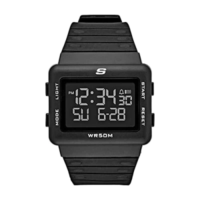 Bild av Skechers Larson Digitalklocka, Storlek: One Size, Black